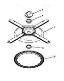 Lower washarm and strainer