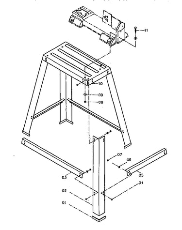 Leg stand