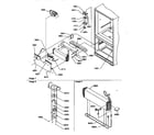 Kenmore 59668142790 evaporator and freezer control assembly diagram