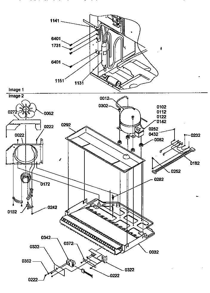 Machine compartment