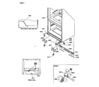 Kenmore 59668142790 insulation/roller assembly diagram
