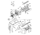 Kenmore 59668142790 ice maker assembly diagram
