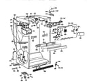 Kenmore 36377577791 cabinet parts diagram