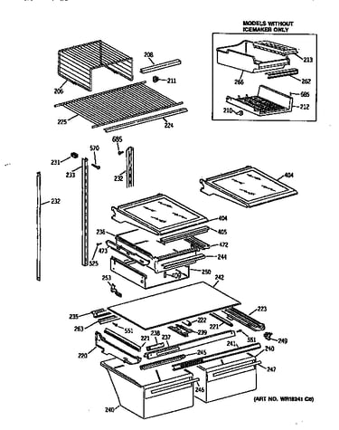 Shelf parts