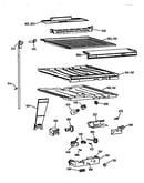 Compartment separator parts