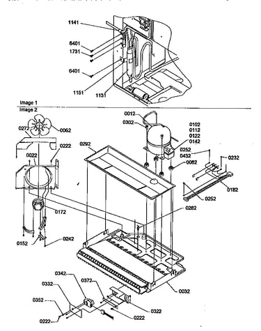 Machine compartment assy