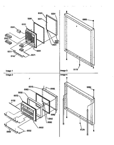 Door assemblies