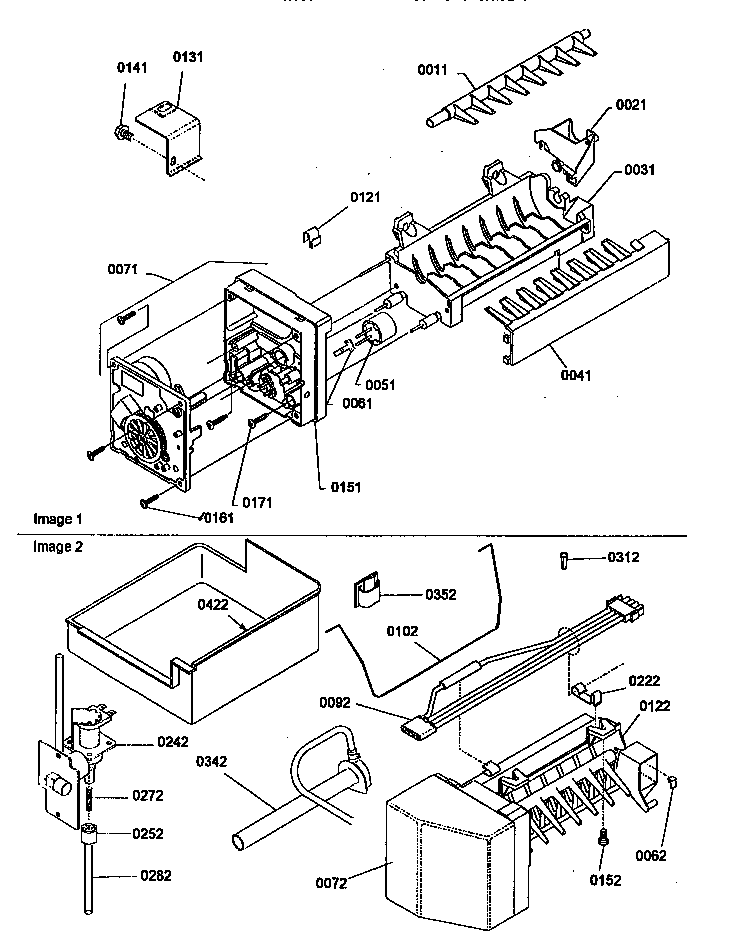 Ice maker assembly