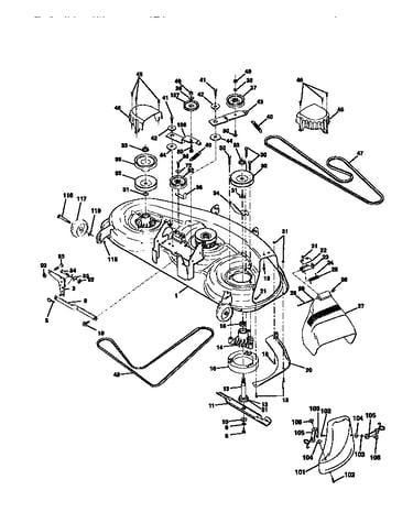 Mower deck
