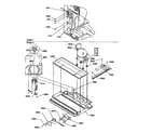 Kenmore 59668147791 machine compartment assembly diagram