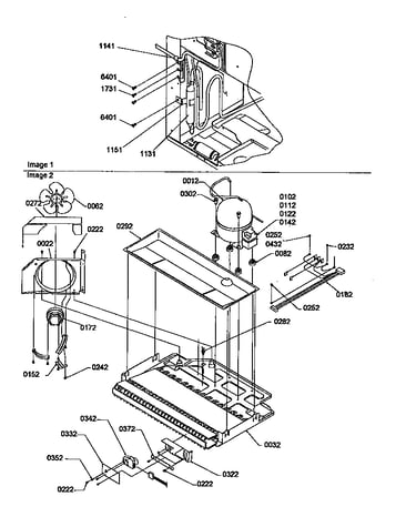 Machine compartment assembly