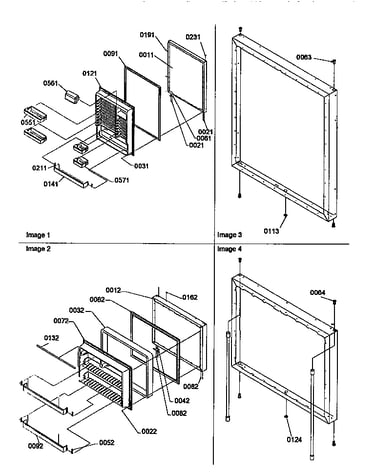 Door assemblies