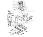 Kenmore 59668142791 machine compartment assembly diagram
