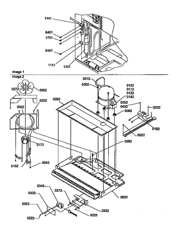 Machine compartment assembly