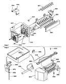 Ice maker assembly and parts