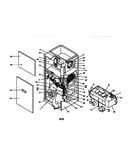 Down-flow nat.gas furnace (90+)