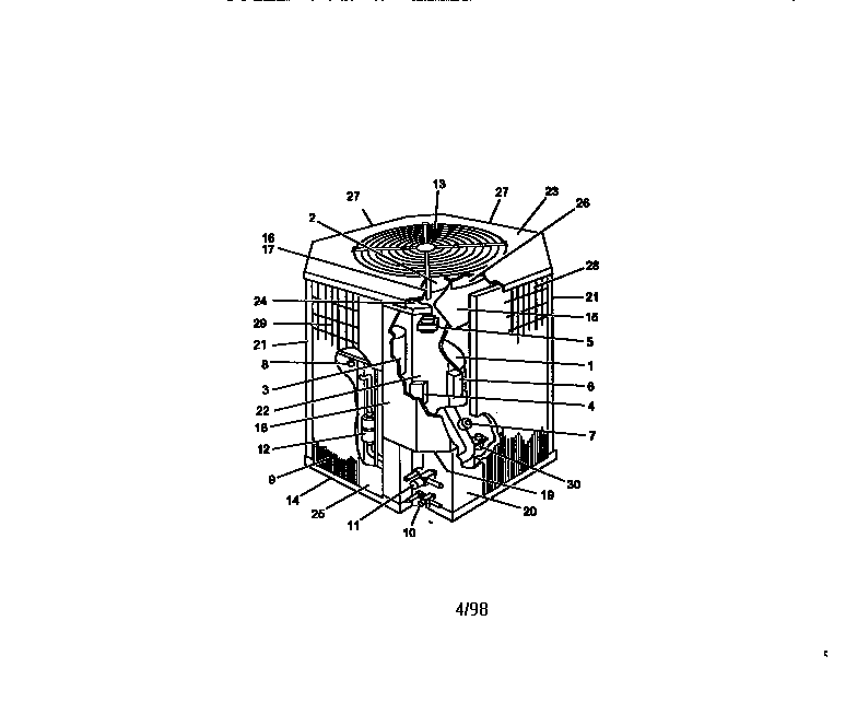 Split-system, cooling, outdoor