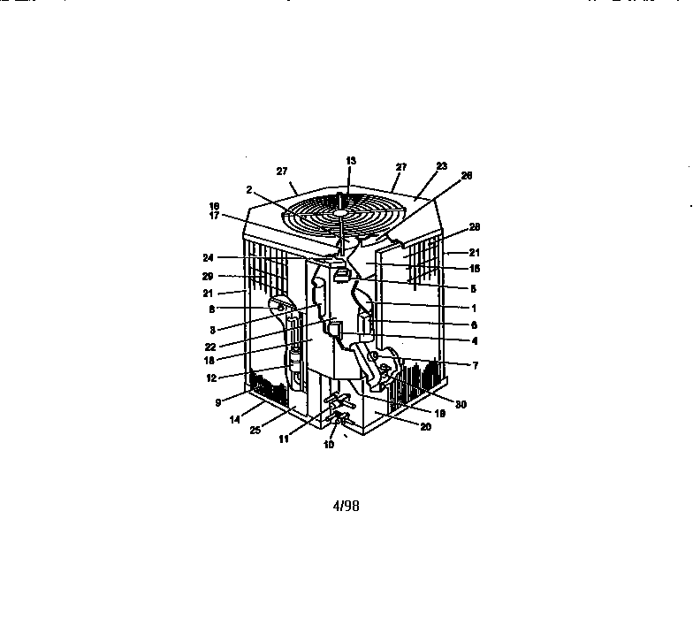Split-system, cooling, outdoor