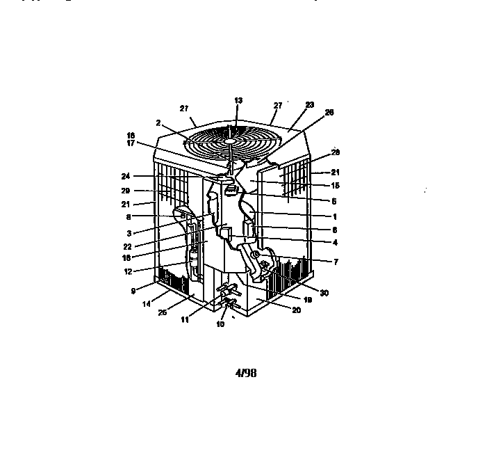 Split-system, cooling, outdoor