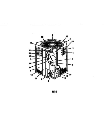 Split-system, cooling, outdoor section