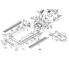 Proform PFTL58572 motor and walking belt assembly diagram
