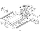 Proform PFTL78573 motor and walking belt assembly diagram