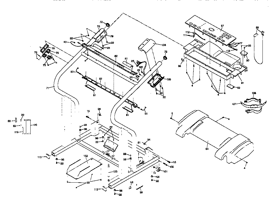 Console assembly