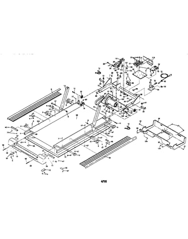 Walking board assembly