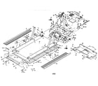 Proform PFTL72572 motor and walking belt assembly diagram