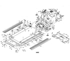 Proform PFTL72571 motor and walking belt assembly diagram