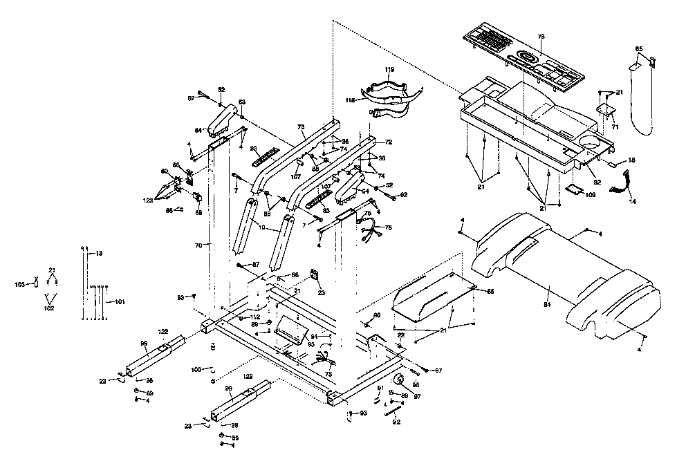 Console assembly