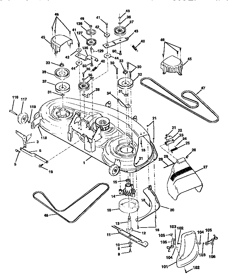 Mower deck