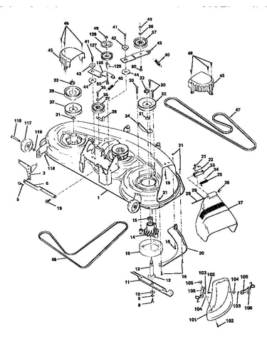 Mower deck