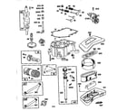 Briggs & Stratton 42A707-1269-01 engine sump assembly diagram