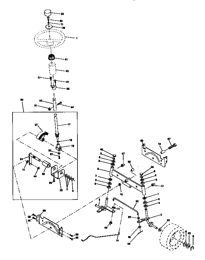 Steering assembly
