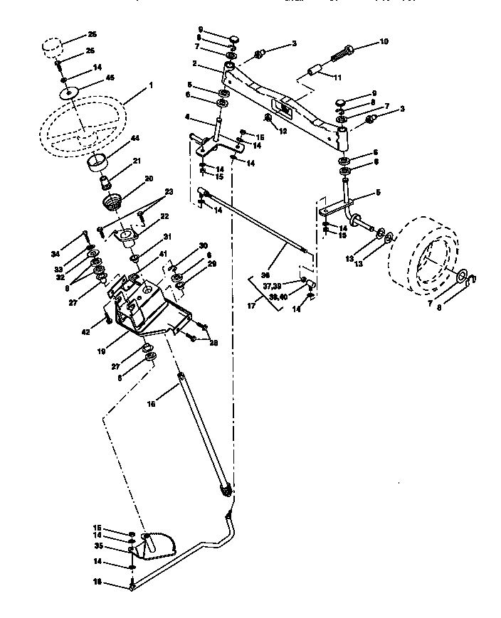Steering assembly