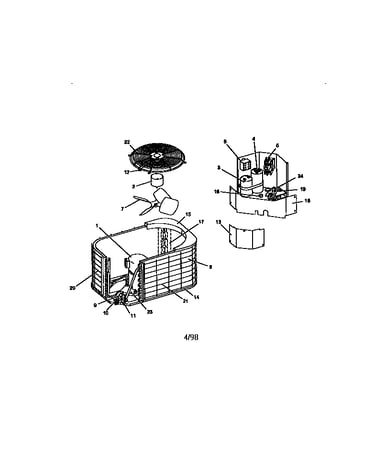 Air conditioning outdoor unit