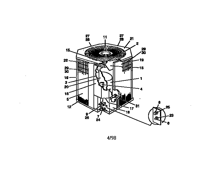 Split-system,cooling,outdoor