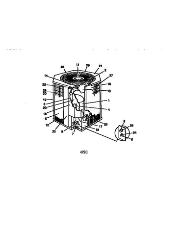 Split-system, cooling, outdoor
