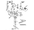 Craftsman 987889000 mower deck assembly diagram