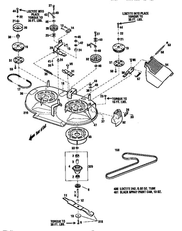 Mower deck assembly
