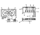 York D3CG090N13046 compressor and coil section diagram