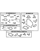 Carburetor  gasket set/valve overhaul gasket set