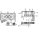 York D3CG120N20025 compressor and coil section/burner assembly diagram