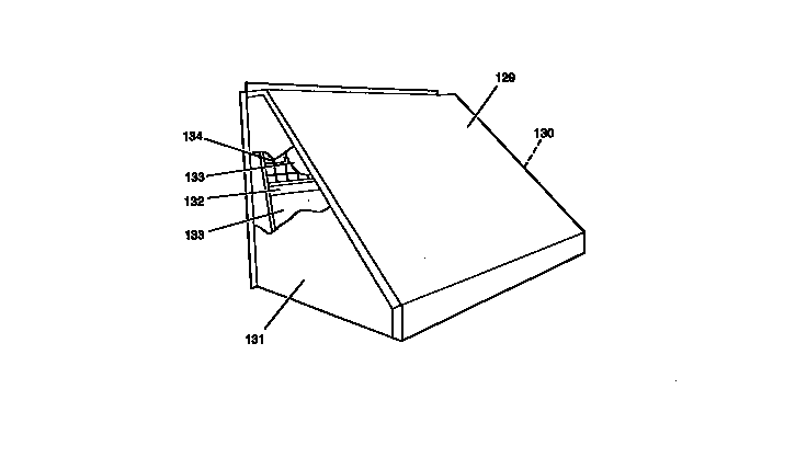 Relief/fixed air damper hood asy