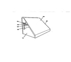 York D3CG090N16546 relief/fixed air damper hood asy diagram