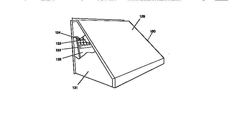 Relief/fixed air damper hood asy