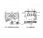 York D3CG090N16558 compressor/coil section/burner assy diagram