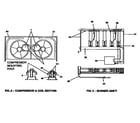 York D3CG120N16525 compressor and burner assembly diagram