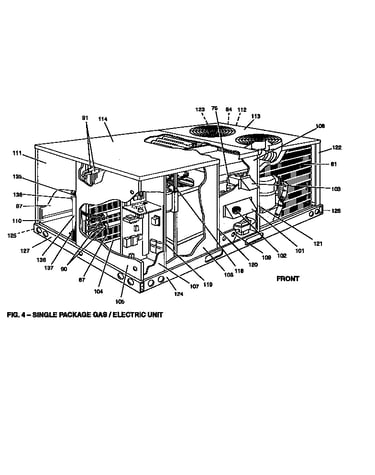 Single package unit
